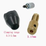 0.3 - 3.2 mm Quick Change Mini Drill Chuck - 514003