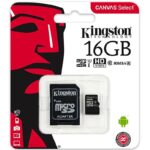 Kingston Canvas Select 16GB 80MB/s MicroSD Card - 503007