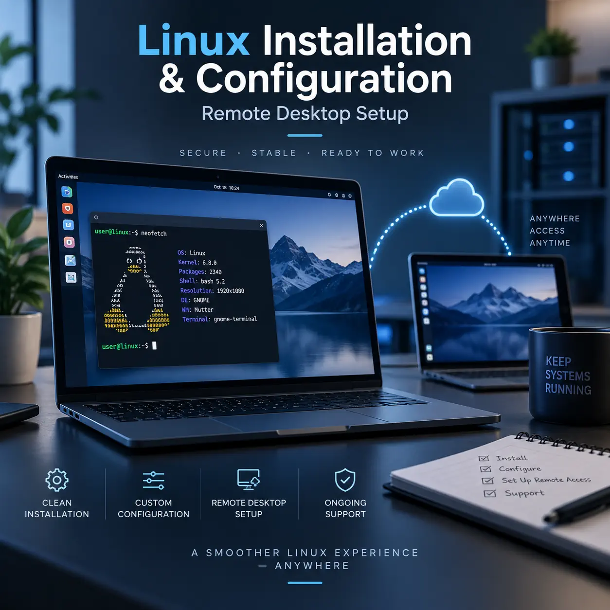 Linux Operating System Installation & Configuration
